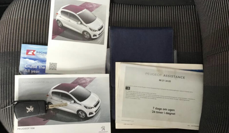 Peugeot 108 1.0 e-VTi Prem. Top vol